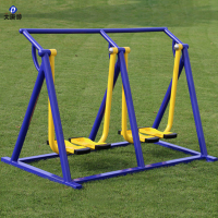 大唐御室外健身器材小区公园社区户外健身器材广场新农村漫步机 落地款双人漫步机