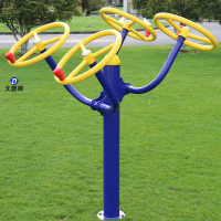 大唐御室外健身器材小区公园社区户外健身器材广场新农村漫步机 肩关节训练器埋地款