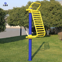 大唐御室外健身器材小区公园社区户外健身器材广场新农村漫步机 立式伸背架埋地款