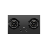 華帝Vatti 一级能效双眼旋流火燃气灶 离子感应熄火保护 钢化玻璃面板 嵌入式设计 5.2千瓦强劲火力 上进风高效燃烧