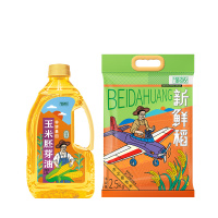 北大荒(BEIDAHUANG)大荒金老农粮油组合装A1