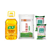 龙大企业团购 龙大花生油5L+小麦粉粉丝组合