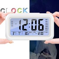 学生时钟 3组闹钟创意夜光时尚静音 黑 6代 语音+音乐版 一个装