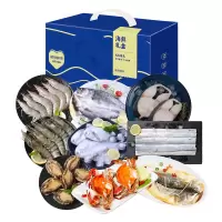 鲜到鲜得 海鲜礼盒GT-金秋海鲜礼盒4375g