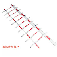 定制道闸杆拦车杆栅栏杆315cm(红白/黄黑可选)