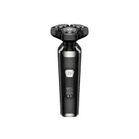 一禾亼物往复式浮动刀头电动剃须刀USB快充男士数显全身水洗刮胡须刀FK-399