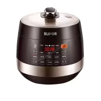 苏泊尔(SUPOR)电压力锅智能触控球釜双胆开盖收汁一键排压高压锅24H预约多功能菜单不锈钢内盖 SY-50YC9001