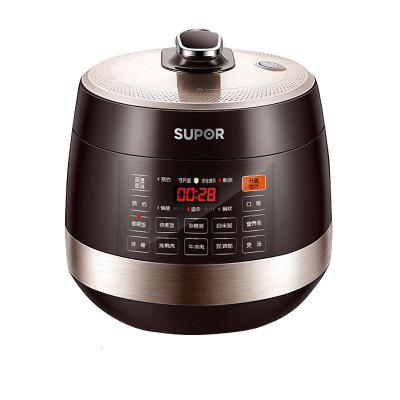 苏泊尔(SUPOR)电压力锅智能触控球釜双胆开盖收汁一键排压高压锅24H预约多功能菜单不锈钢内盖 SY-50YC9001