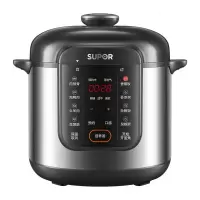 苏泊尔(SUPOR)电压力锅家用双胆配蒸笼上蒸下煮智能预约多功能煲汤煮饭 SY-60YC 60066L