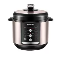 苏泊尔(SUPOR)电压力锅 4L双胆高压锅家用电压锅智能预约高压煮饭煲汤锅 一键排气开盖收汁 SY-40YC13 4L