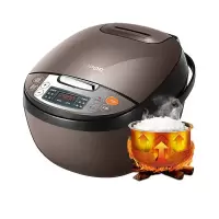 苏泊尔(SUPOR) 电饭煲厚釜内胆4L家用多功能电饭锅2-6人不粘内胆大容量煮饭锅小迷你电饭锅4L容量智能预约多功能 