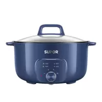 苏泊尔(SUPOR)电火锅电煮锅电热锅家用6L大容量火锅专用锅多功能一体锅火锅锅1800W大功率多用途锅 H30YK85