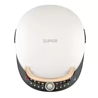 苏泊尔(SUPOR)电饼铛 电饼档 双面加热煎烤机烙饼锅 早餐机 五档火力可调蒸汽烤肉薄饼机升降烤盘 白色