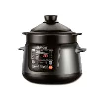 苏泊尔(SUPOR)电炖锅电炖盅煲汤锅炖汤锅煮粥锅精控快速炽陶电炖锅智能全自动家用慢炖煲汤文火煨汤陶罐瓦罐汤 精控快速系