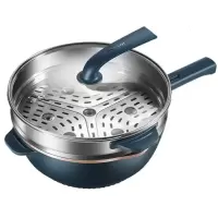 苏泊尔(SUPOR) 电炒锅家用不粘锅电热多功能火锅宿舍电蒸锅炒菜炖煮一体煎炒锅CJ32A825 32cm大口径 5L