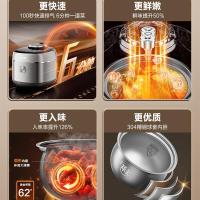苏泊尔快排鲜呼吸电压力锅5L 自动排气 IH 2200W 0涂层精钢球釜 电饭煲高压锅SY-50FH5017Q