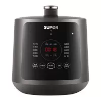 苏泊尔电压力锅 5L大容量 电高压锅 家用多功能 304精钢内胆  5L 0涂层内胆+陶晶内胆