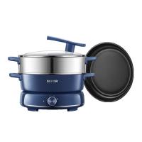 苏泊尔电火锅 分体式蒸煮电炒锅 6L多用途锅H30YK856A 6L 分体式[配煎锅+蒸笼]