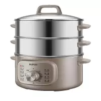 苏泊尔多功能电蒸锅30秒速上汽1300W大火力26CM大口径蒸笼13L大容量ZN26YK85