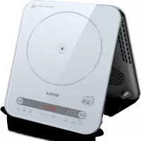 苏泊尔电磁炉2200W大功率大面板大线圈防辐降噪预约定时 22档火力调节配汤锅C22-IA08