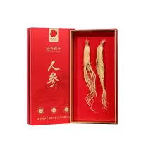 北京同仁堂造养青年人参实心足干浆气饱满参香浓郁人参2支(50g)