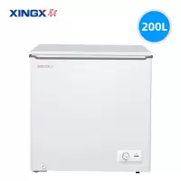 星星(XINGX)BD/BC-200JKE家用商用减霜净味冰柜 冷藏冷冻转换冷柜 节能顶开冰箱