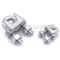 加长重型钢丝扎头 M6 材质:铁 1个