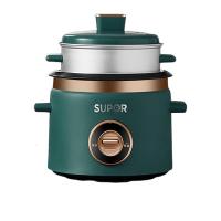 苏泊尔电饭煲小型家用1-2人老式复古蒸米带蒸笼微压多功能锅SF15B705A 705A复古绿  配蒸笼 1.5L