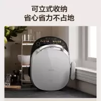 苏泊尔(SUPOR)电饼铛家用 上下盘可拆洗 三明治机 明镜电饼档双面加热 早餐机煎烤机加深 0氟钛陶烤盘 纯白