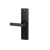 豹盾 刷卡感应门锁室内木门办公室卧室家用房间门锁(S8黑色刷卡版)