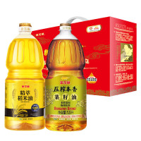 金龙鱼 黄金油礼盒C款3L(稻米油1.5L+菜籽油1.5L)企业员工团购福利