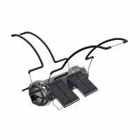 顶火 GMD4310 额定电压3.7V 额定功率0.3W IP66 太阳能语音警示灯 (计价单位:盏) 黑色