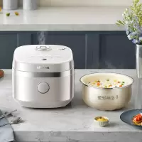 小熊(Bear)电饭煲 家用电饭锅3L 快煮智能电饭煲预约定时多功能家用电饭煲 压力 DFB-Q30T6 3L