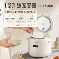 小熊(Bear)电饭煲1-2人家用 升级微压陶瓷油内胆1.2L 升级[微电脑款]DFB-S12E6