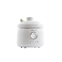 小熊(Bear)婴儿辅食机bb煲 婴儿直炖辅食锅 陶瓷蒸煮微压电炖锅1L BBG-C10E6