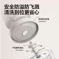 小熊(Bear)婴儿辅食机 多功能电搅拌料理机肉泥辅食机 0.3L [6叶304刀头]QSJ-T02U5