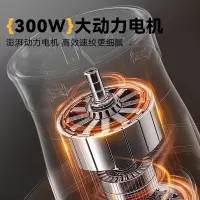 小熊(Bear) 绞肉机 家用绞馅机 碎肉机 电动多功能料理机QSJ-S03G8双刀玻璃碗 2L