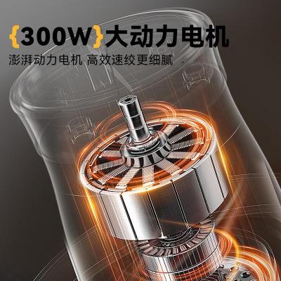 小熊(Bear) 绞肉机 家用绞馅机 碎肉机 电动多功能料理机QSJ-S03G8双刀玻璃碗 2L