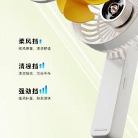小熊(Bear)风扇电风扇手持风扇小风扇迷你扇 手持迷你折叠扇 DFS-Y03A3黄色