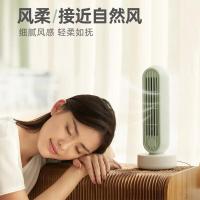 小熊(Bear)迷你小风扇usb电风扇学生宿舍大风力负离子小电扇DFS-A04K1 绿色(可摇头+负离子)