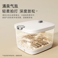 小熊(Bear)泡脚桶加热 足浴盆泡脚盆按摩洗脚盆变频恒温洗脚桶恒温加热 气泡冲浪]