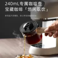 小熊(Bear)咖啡机家用意式半自动 小型5Bar泵压式高压萃取 拿铁咖啡 KFJ-P02T7