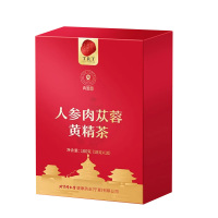 北京同仁堂青源堂人参肉苁蓉黄精茶180gQ2100185(包装随机)