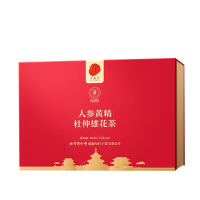 北京同仁堂青源堂人参黄精杜仲雄花茶15g*24罐Q2100159