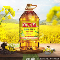 金龙鱼 食用油 特香低芥酸4L菜籽油 非转基因 物理压榨