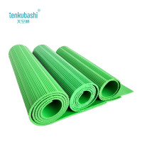 天空桥 高压绝缘垫 绿色条纹10mm*1m*10m 卷