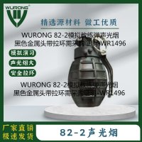 WURONG 82-2模拟教练弹声光烟黑色金属头带拉环需采购证明-WR1496