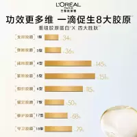 欧莱雅胶原精粹水130ml小蜜罐水护肤品套装爽肤水乳补水保湿七夕礼物