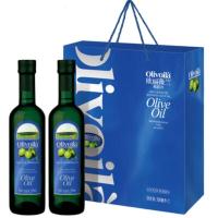 欧丽薇兰(Olivoila)食用油纯正橄榄油500mlx2云系列食用油