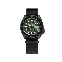 精工SEIKO自动机械男表SRPJ37K1防磁星期日历显示不锈钢表壳100米防水运动旅行表